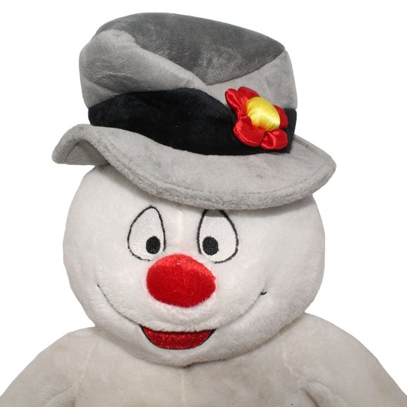 Build A Bear Workshop Frosty The Snowman 18" Plush w/ Hat Broom Boots Stuffed - Picture 4 of 13